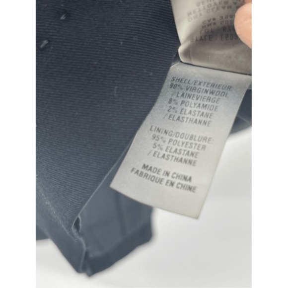 Elie Tahari Shift Dress Women Medium Knee Length Black Short Sleeve V Neck Wool - Picture 10 of 11